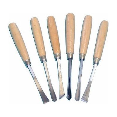 dláta řezbářská sada 6ks 25700 – Zboží Dáma