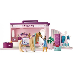 Schleich Игрален комплект Schleich Sofia's Beauties - Отварящ се бутик за коне (42587-57444)