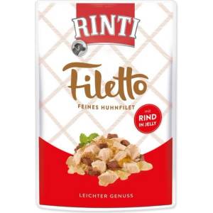 RINTI Ринти Филетто за възрастни пиле и говеждо в желе 100g (394-95403)