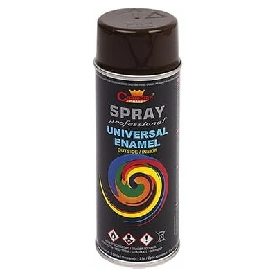 Inral Uni farba v spreji 400 ml RAL 8017 čokoládovo hnedá lesklá