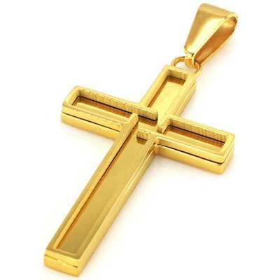 MPM Přívěsek z chirurgické oceli Pendant 7682 Gold