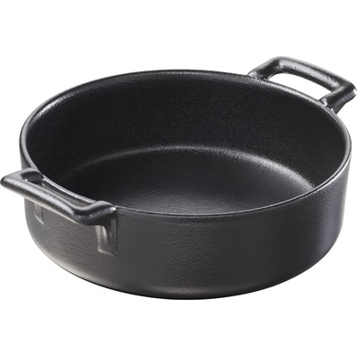 Revol Тава за фурна BELLE CUISINE 18, 5 cм, кръгла, матово черна, порцелан, REVOL (RV642081)