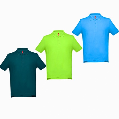 THCLOTHES Мъжка тениска с яка Adam - 100% памук, стил и комфорт - 61051000 (61051000)