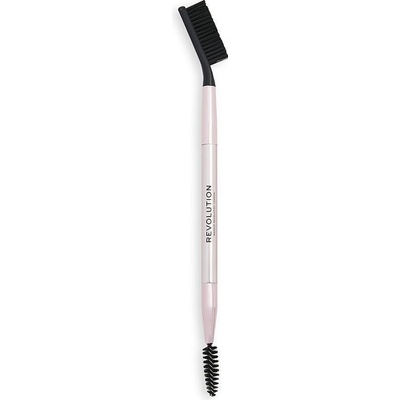 Makeup Revolution Create oboustranný štětec na obočí I. typ R13