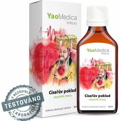 YaoMedica Císařův poklad tinktura z čínských bylinek 50 ml