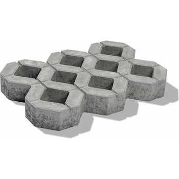 Diton Zatravňovací 60 x 40 x 8 cm přírodní beton 1 ks