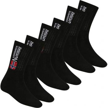 Geographical Norway Чорапи Geographical Norway Men Sports Socks 3 Pairs black