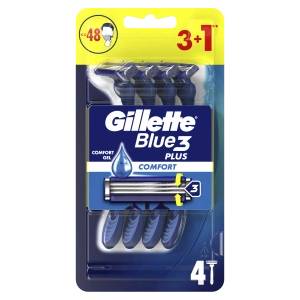 Procter and Gamble Gillette Blue3 hol tka (3+1бр/бли) Comfort