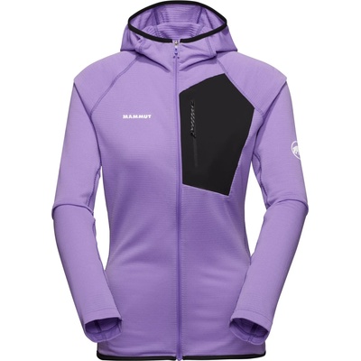 Mammut Дамско поларено яке Mammut Women's Aenergy Light Midlayer Hooded Jacket Fleece jacket - Lavandin / Black (105-5221-0913)