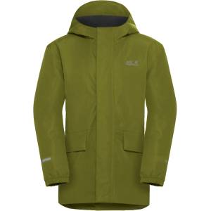 Jack Wolfskin Детско зимно яке Jack Wolfskin Kid's Canvey Jacket Winter jacket - Khaki Green - размер 164 (EU) (703-5802-0416)