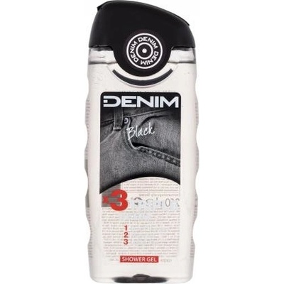Denim Black Triple Detox sprchový gél 250 ml