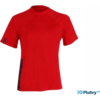 Pánske triko Aqua Lung RASH GUARD XSCAPE RED SS
