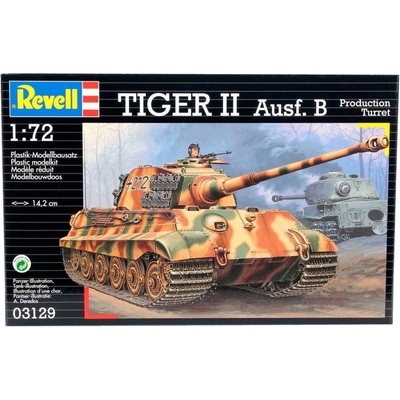 Revell 03129 model tanku ModelKit tank 03129 Tiger II Ausf. B 1:72