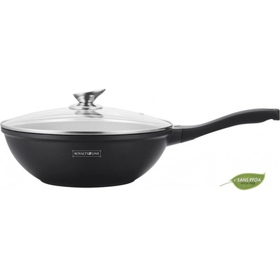 Royalty Line Wok mramorová pánev s poklicí RL-BW28M 28 cm