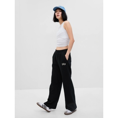 GAP Široké tepláky vintage soft Čierna