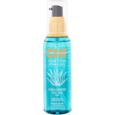 Farouk Systems Farouk System CHI Aloe Vera with Agave Nectar Curls Defined Oil 89 ml