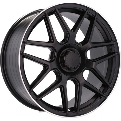 RACING LINE B5318 10x23 5x130 ET33 black + polished edge