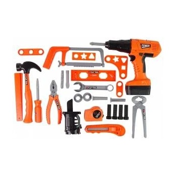 LEAN Toys Handyman Set Screwdriver Battery Hammer Saw