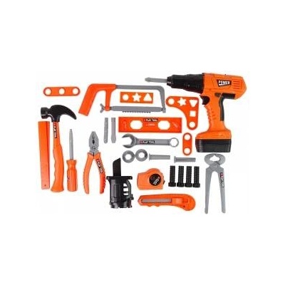 LEAN Toys Handyman Set Screwdriver Battery Hammer Saw