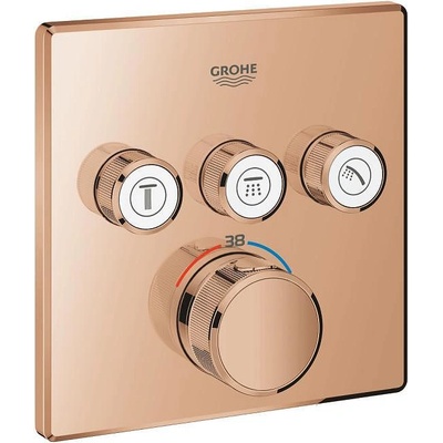 GROHE Grohtherm Smart Control, термостатен смесител за душ/вана с 3 извода (29126DA0)