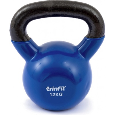 TRINFIT Kettlebell kov / vinyl 12 kg