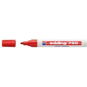 edding Paint маркер Edding 750 Объл връх 2-4 mm Червен (703024-08)