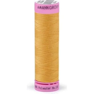Polyesterové nitě návin 100 m Aspo Amann 0891 Sunset Gold