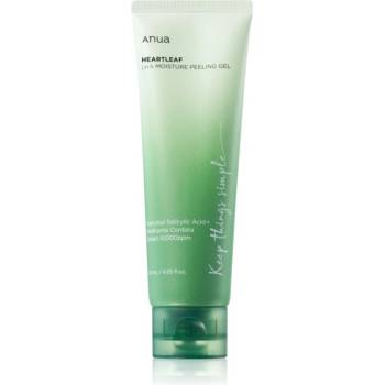 Anua Heartleaf LHA Moisture Peeling Gel нежен гел-пилинг за чувствителна кожа склонна към акне 120ml