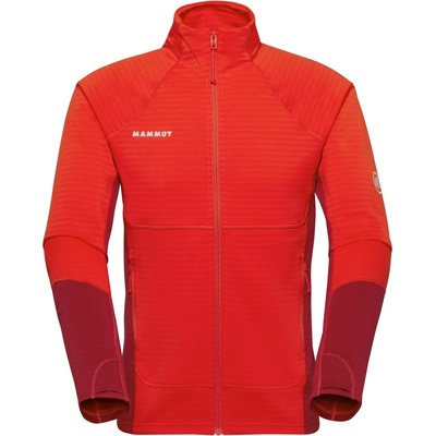 Mammut Мъжко поларено яке Mammut Taiss ML Jacket Fleece jacket - Mammut Red / Dark Mammut Red (005-6941-0213)