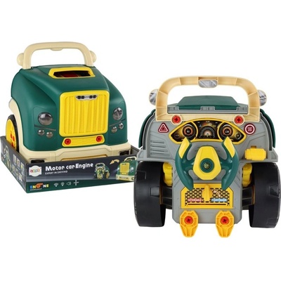 iMex Toys Sada pro kutily DIY Nákladní auto na demontáž zelené