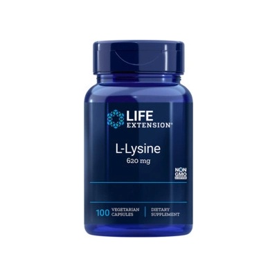 Life Extension L-Lysine 620 mg 100 kapslí