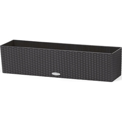 Lechuza Samozavlažovací truhlík Balconera Cottage plast šedá 80 x 19 x 19 cm 15612