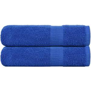 vidaXL Кърпи за ръце FROGN 2 бр. сини 50x100 см 360 г/м2 (136710)