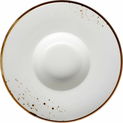 Mäser Gurmánsky tanier Pintar White hnedé bodky 26 cm