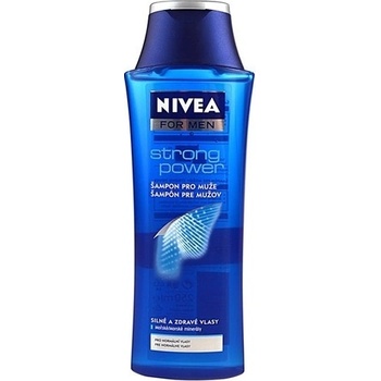 Nivea Strong Power For Men šampón 250 ml
