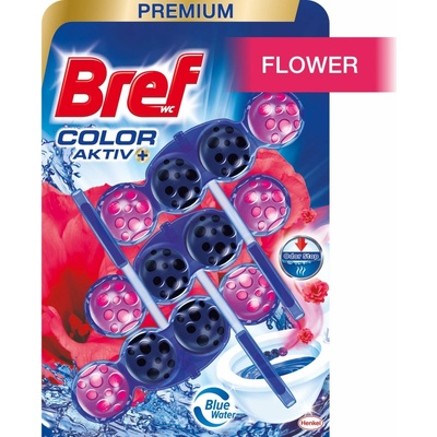Bref Power Aktiv Fresh Flowers WC blok 3 x 50 g – Zbozi.Blesk.cz