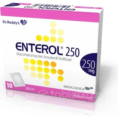 Enterol 250 mg prášok na perorálnu suspenziu plu.por.10 x 250 mg