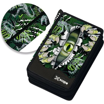Ученически несесер със съдържание Xscape Dino (259336)