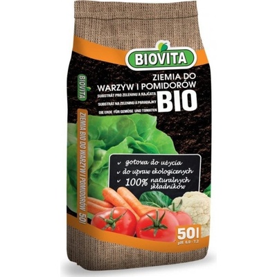 Biovita Bio na zeleninu a paradajky 50 l