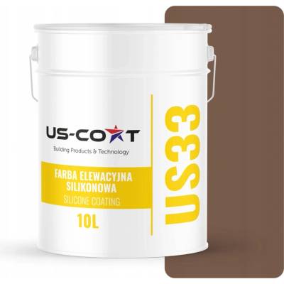 US-Coat Silikónová fasádna a stenová farba 10 l