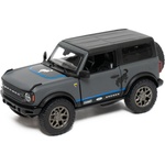 Kinsmart Метална количка Kinsmart Livery Edition - 2022 Ford Bronco, 1: 34, графит (55125)