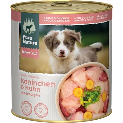 Pure Nature Junior králik a kura 800 g