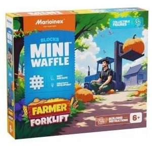 Marioinex Mini Waffle 50el Farmer Forklift