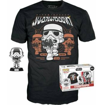 POP комплект (фигурка + тениска) Star Wars - POP! & Tee Stormtrooper - FK63579