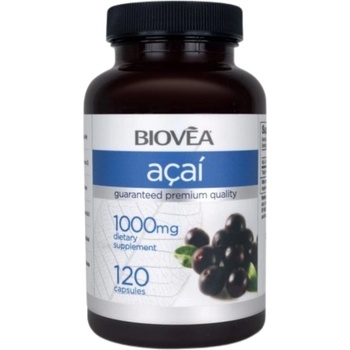 Biovea Acai Berry, 1000 mg, 120 капсули, Biovea (4323)