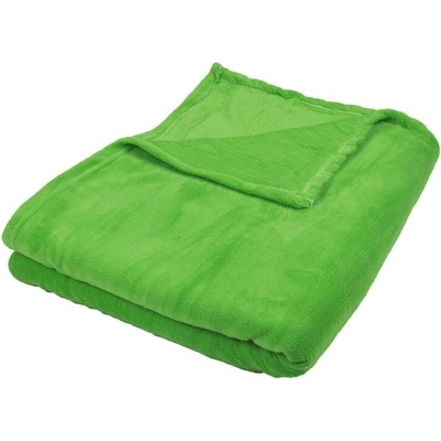 TP Mikro flanel deka Premium Zelená 200x220