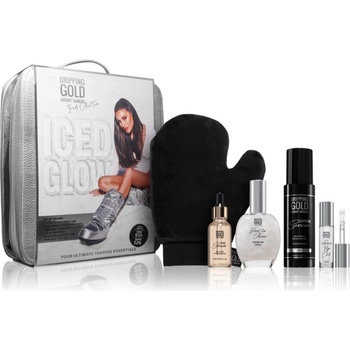 Dripping Gold Iced Glow подаръчен комплект за тяло и лице 5 бр