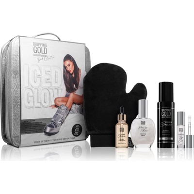 Dripping Gold Iced Glow подаръчен комплект за тяло и лице 5 бр