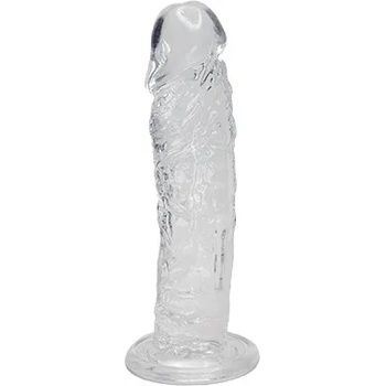Image 1 of Alive Empire Extra-Slippery Jelly Dildo Transparent