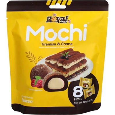 Royal Family koláčky mochi s příchutí tiramisu 120 g – Sleviste.cz
